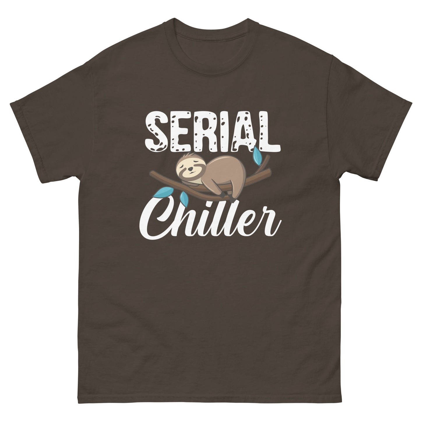 Serial Chiller | Unisex T-Shirt - Dark Chocolate - T-Shirts Online