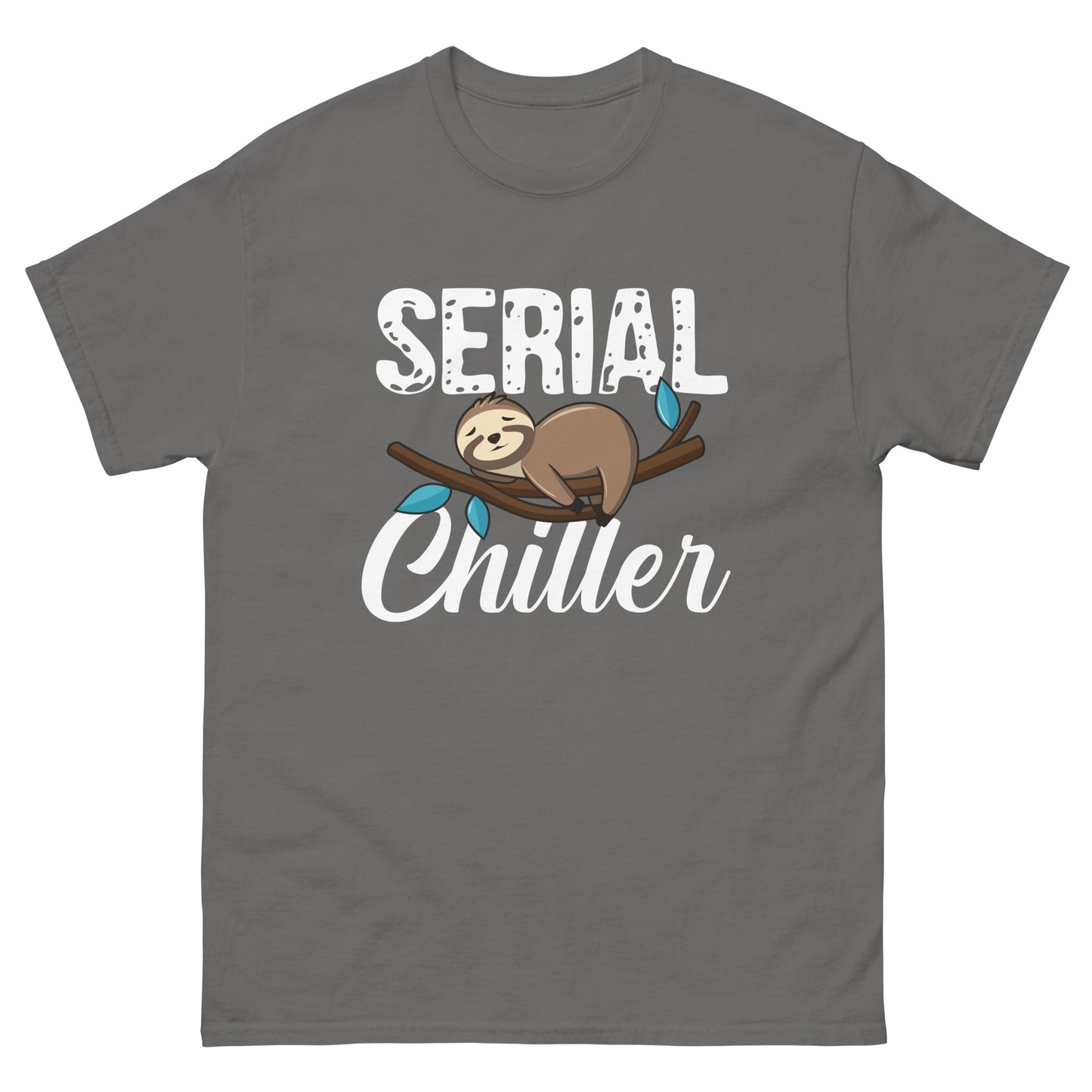 Serial Chiller | Unisex T-Shirt - Charcoal - T-Shirts Online