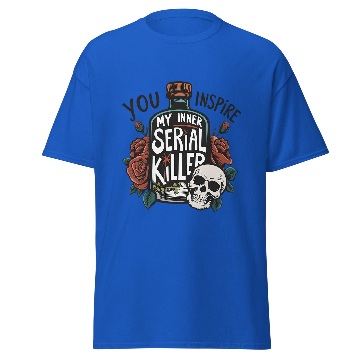 Serial Killer | Horror T-Shirt - Royal - T-Shirts Online