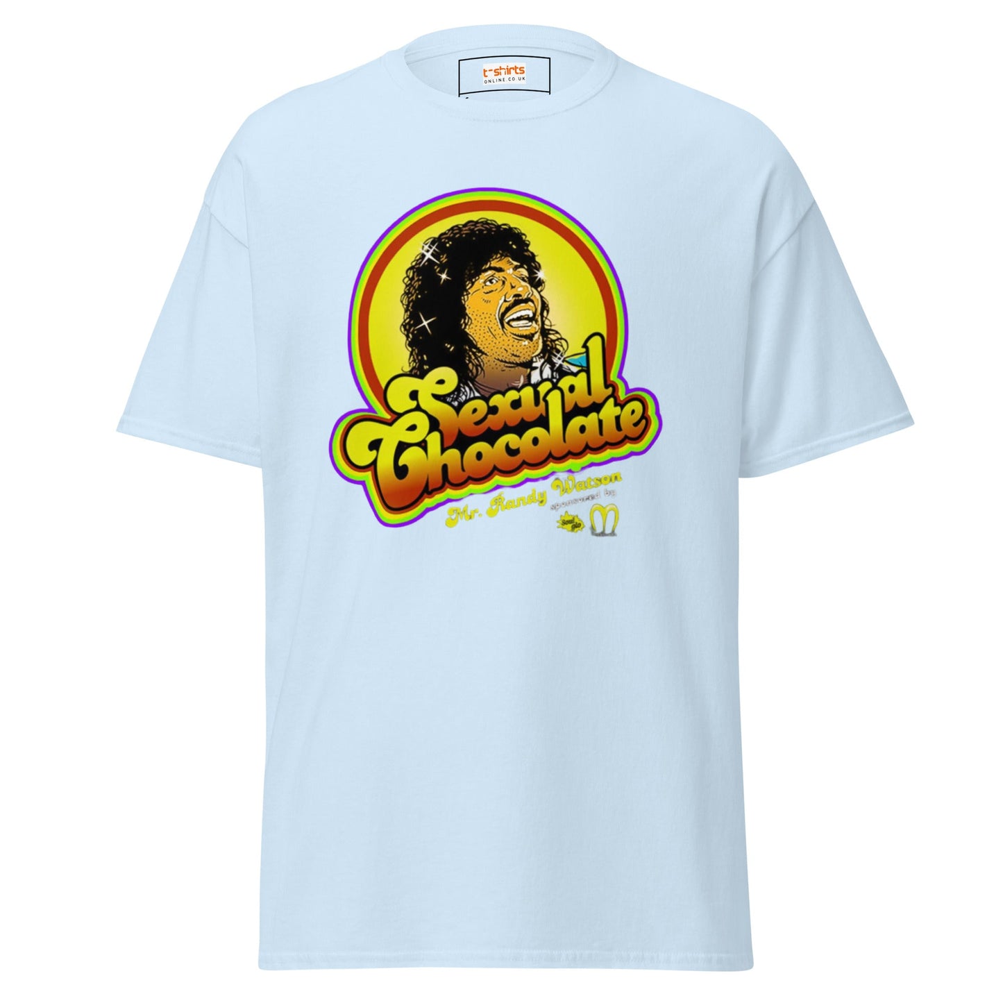 Sexual Chocolate | Coming To America T-Shirt - Light Blue - T-Shirts Online
