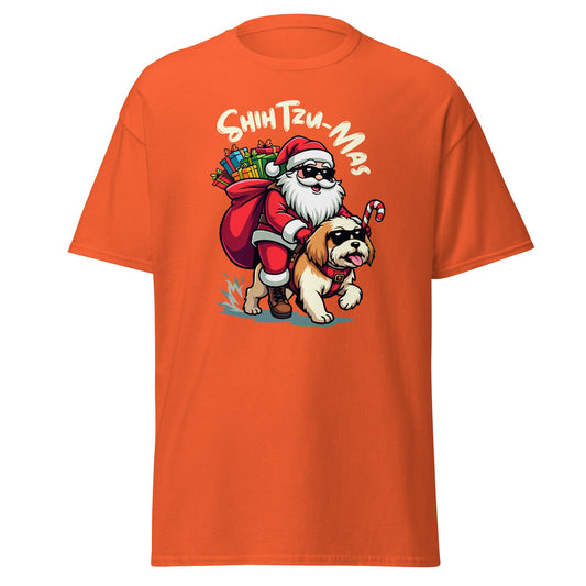 Shih Tzu Mas | Shih Tzu T-Shirt - Orange - T-Shirts Online
