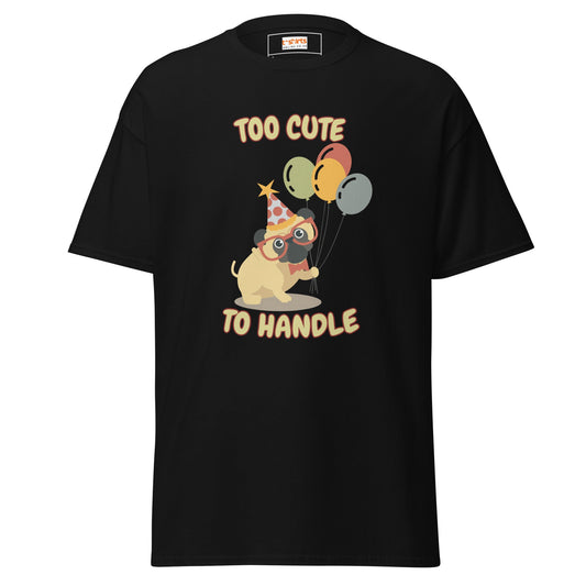 Shih Tzu Too Cute | Dog T-Shirt - Black - T-Shirts Online