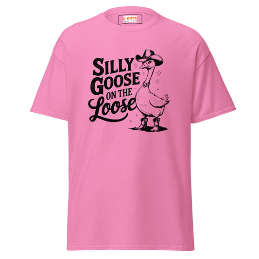 Silly Goose T-Shirt | Graphic Funny Women's Tee - Azalea - T-Shirts Online