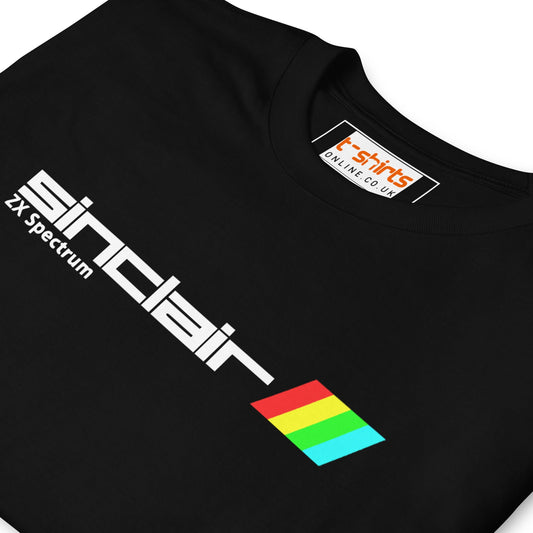 Sinclair ZX Spectrum T-Shirt | Retro Gaming Tee - Black - T-Shirts Online