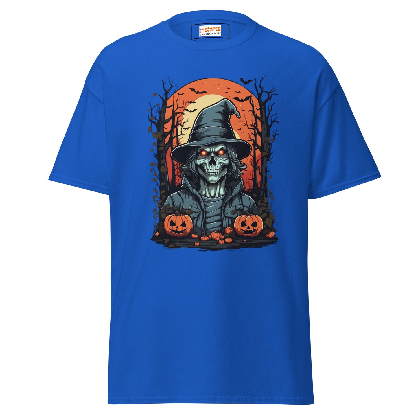 Skeleton | Halloween T-Shirt - Royal - T-Shirts Online