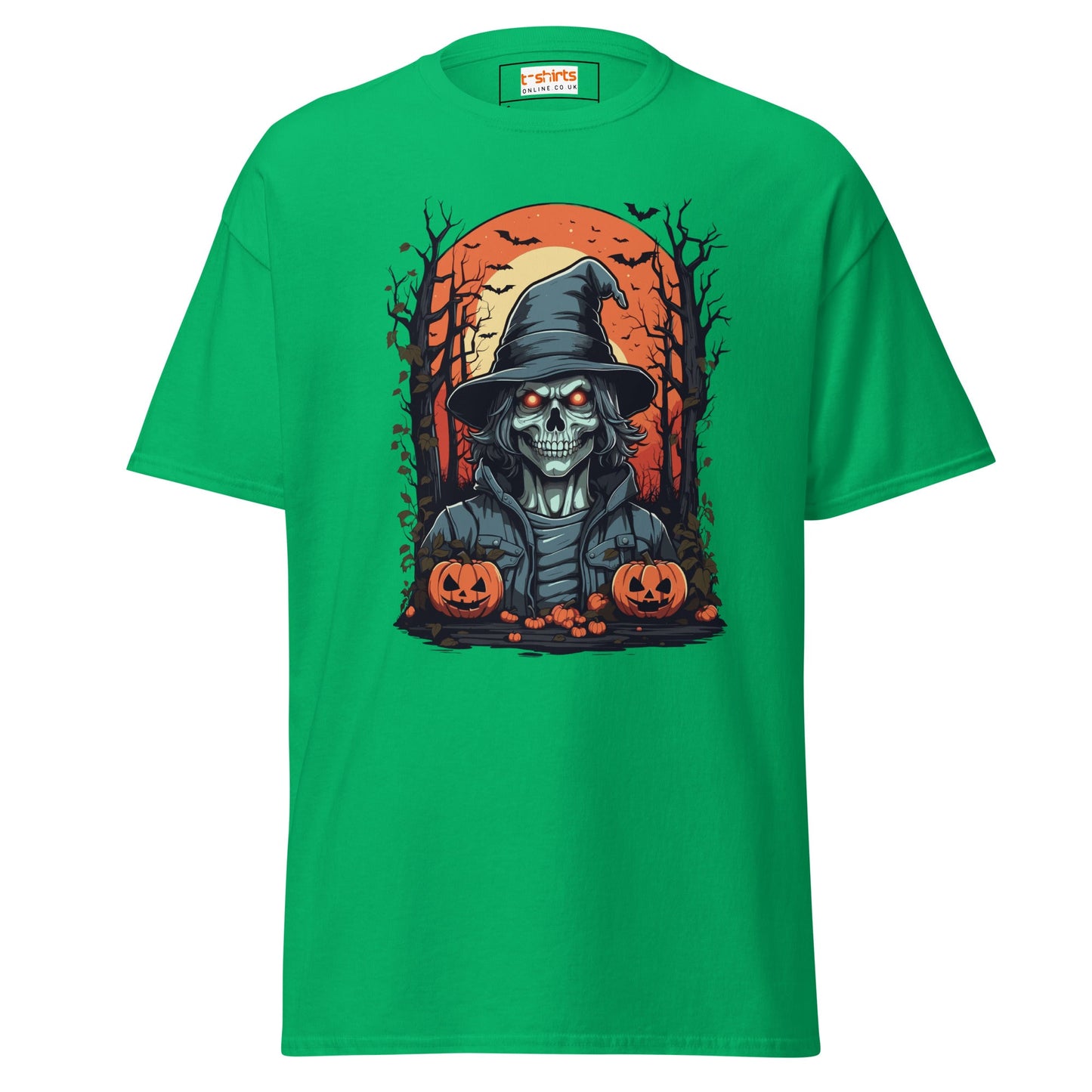 Skeleton | Halloween T-Shirt - Irish Green - T-Shirts Online