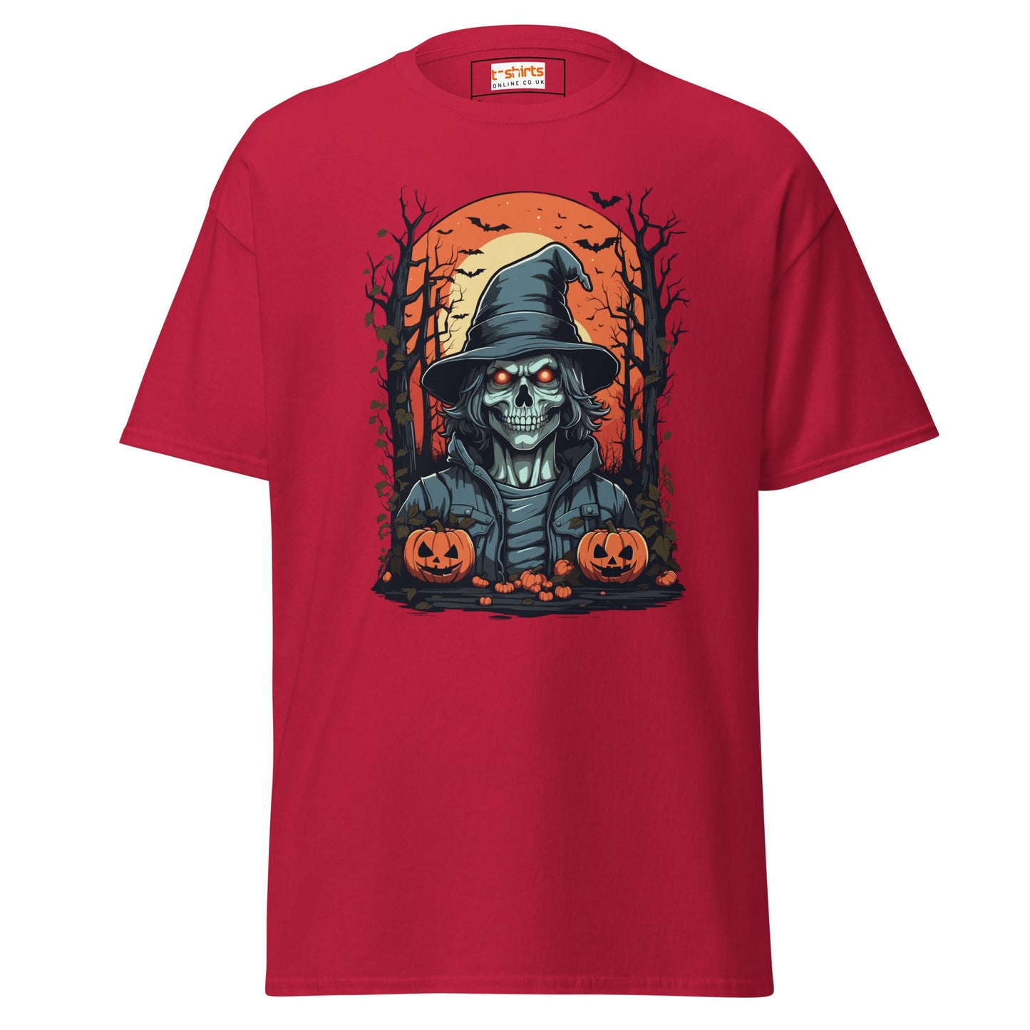 Skeleton | Halloween T-Shirt - Cardinal - T-Shirts Online