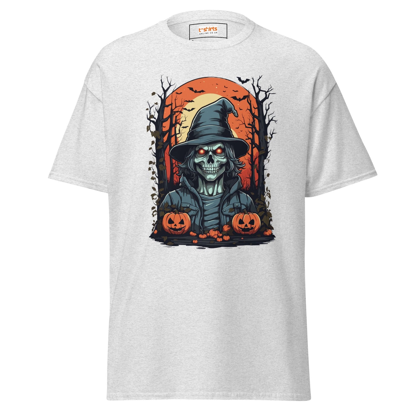 Skeleton | Halloween T-Shirt - Ash - T-Shirts Online