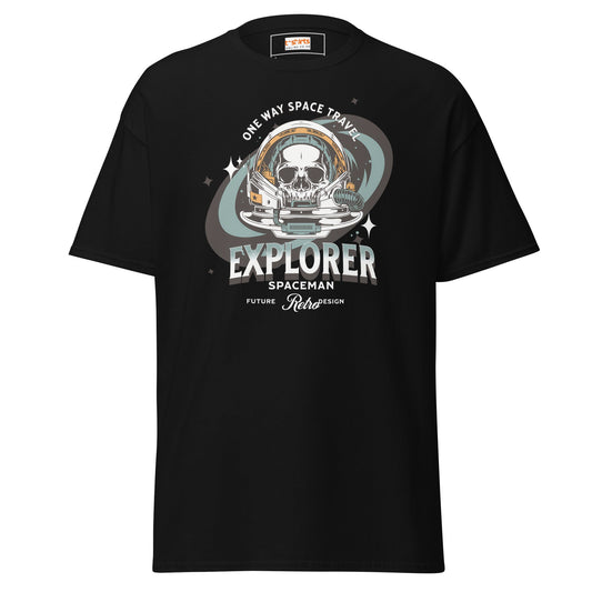 Space Travel T-Shirt | Space T-Shirt - Black - T-Shirts Online