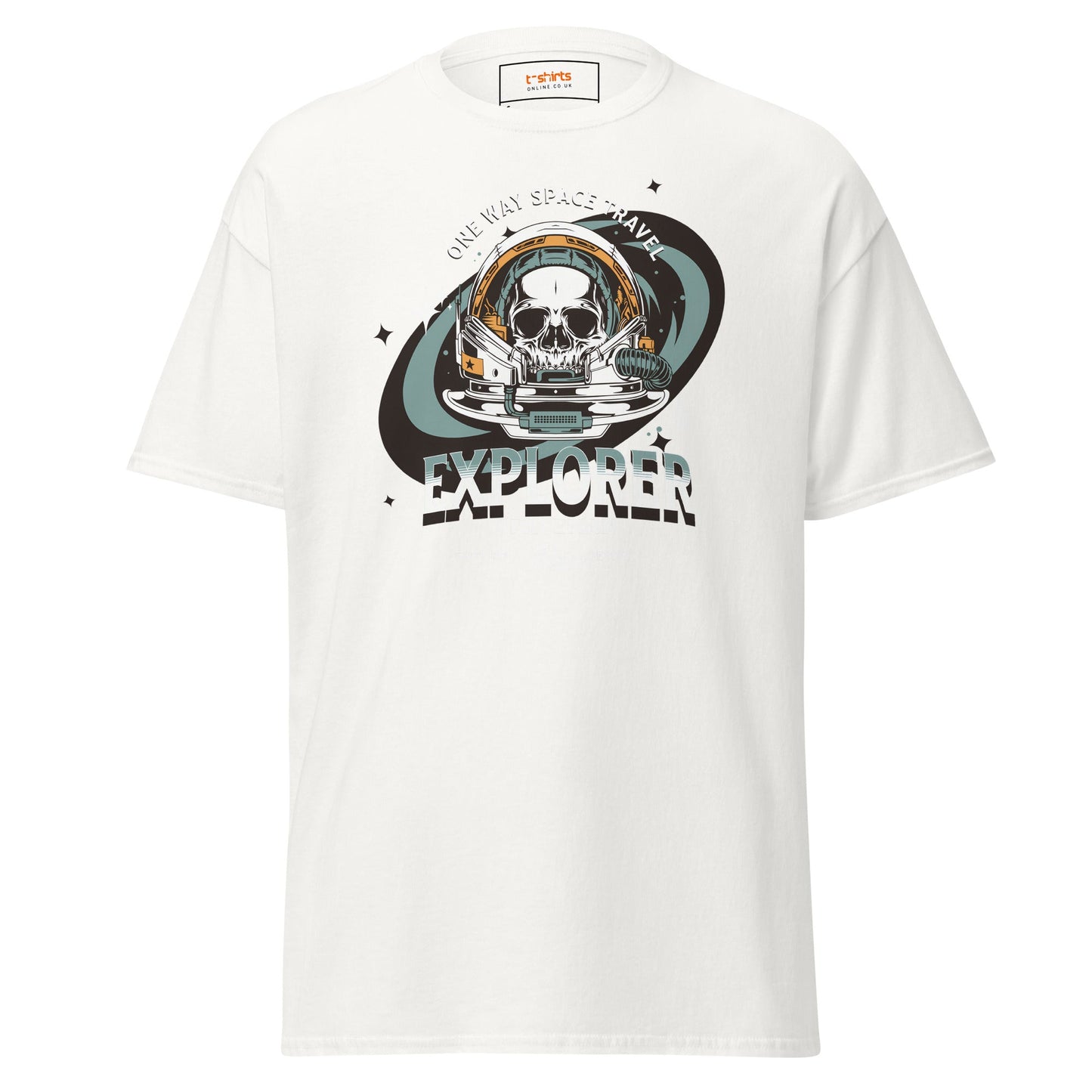 Space Travel T-Shirt | Space T-Shirt - White - T-Shirts Online