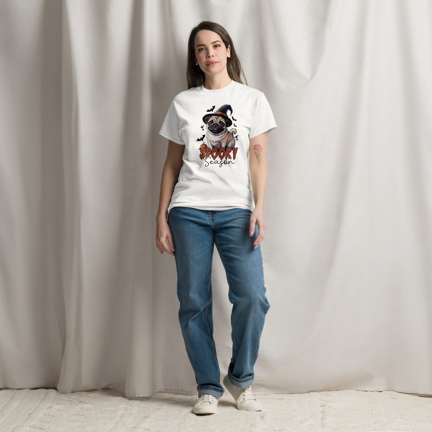 Spooky Season | Halloween | Unisex classic tee - White - T-Shirts Online