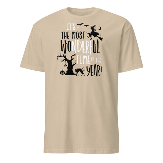 Spooky Wonderful Time of the Year T-Shirt - Sand - T-Shirts Online