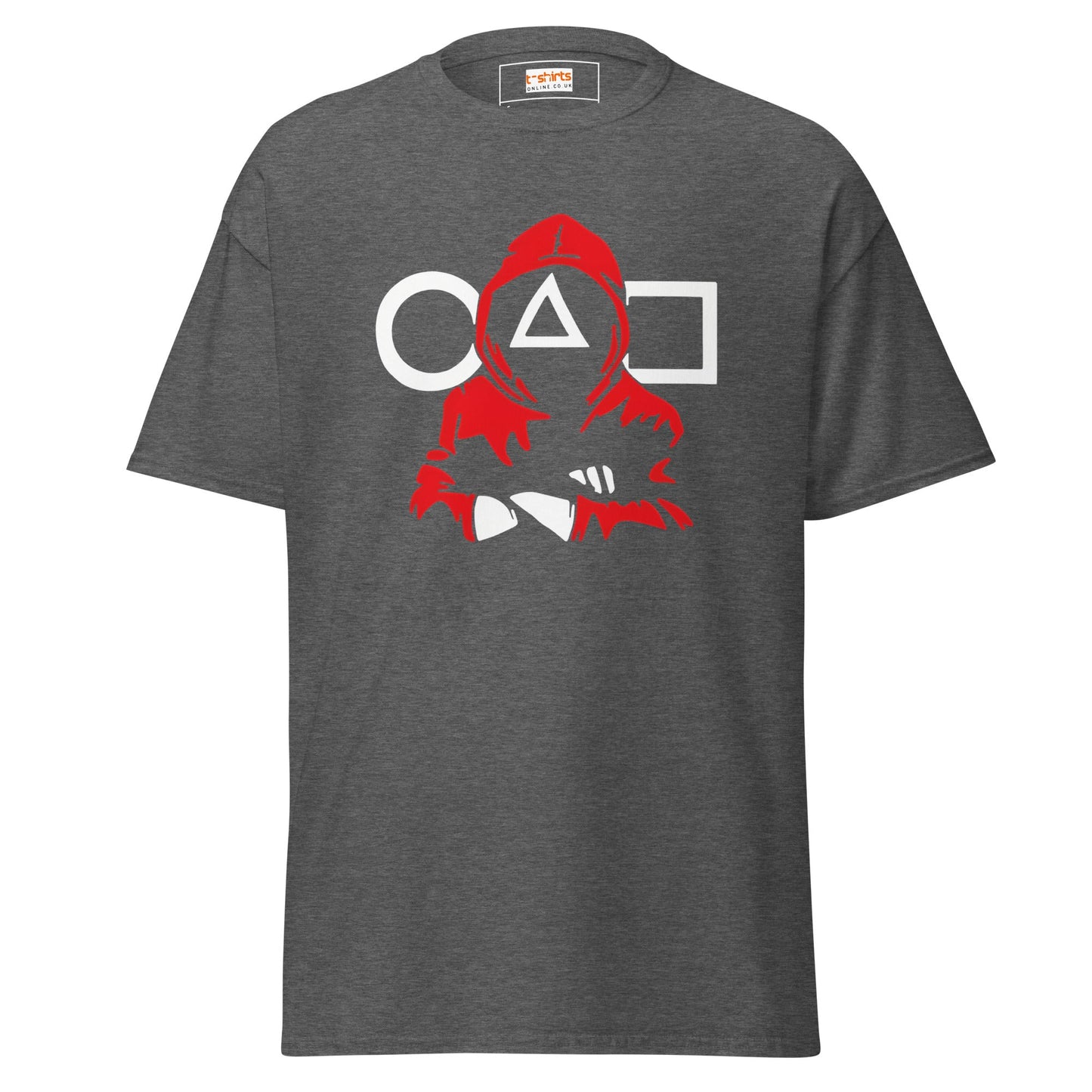 Squid Games T-Shirt | TV T-Shirts - Dark Heather - T-Shirts Online