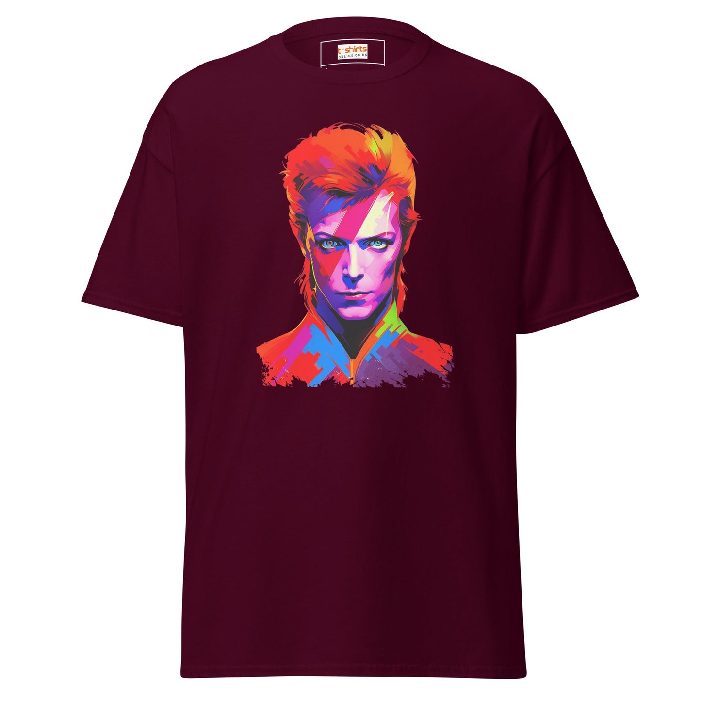 Stardust | Music Icon T-Shirt - Maroon - T-Shirts Online