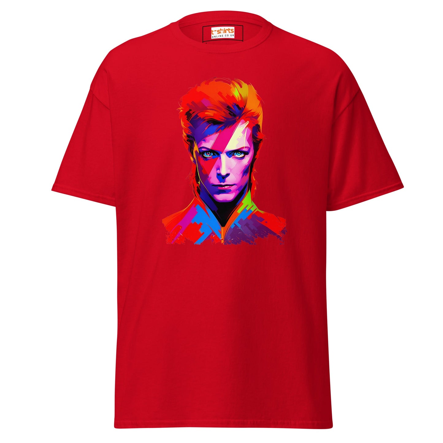 Stardust | Music Icon T-Shirt - Red - T-Shirts Online