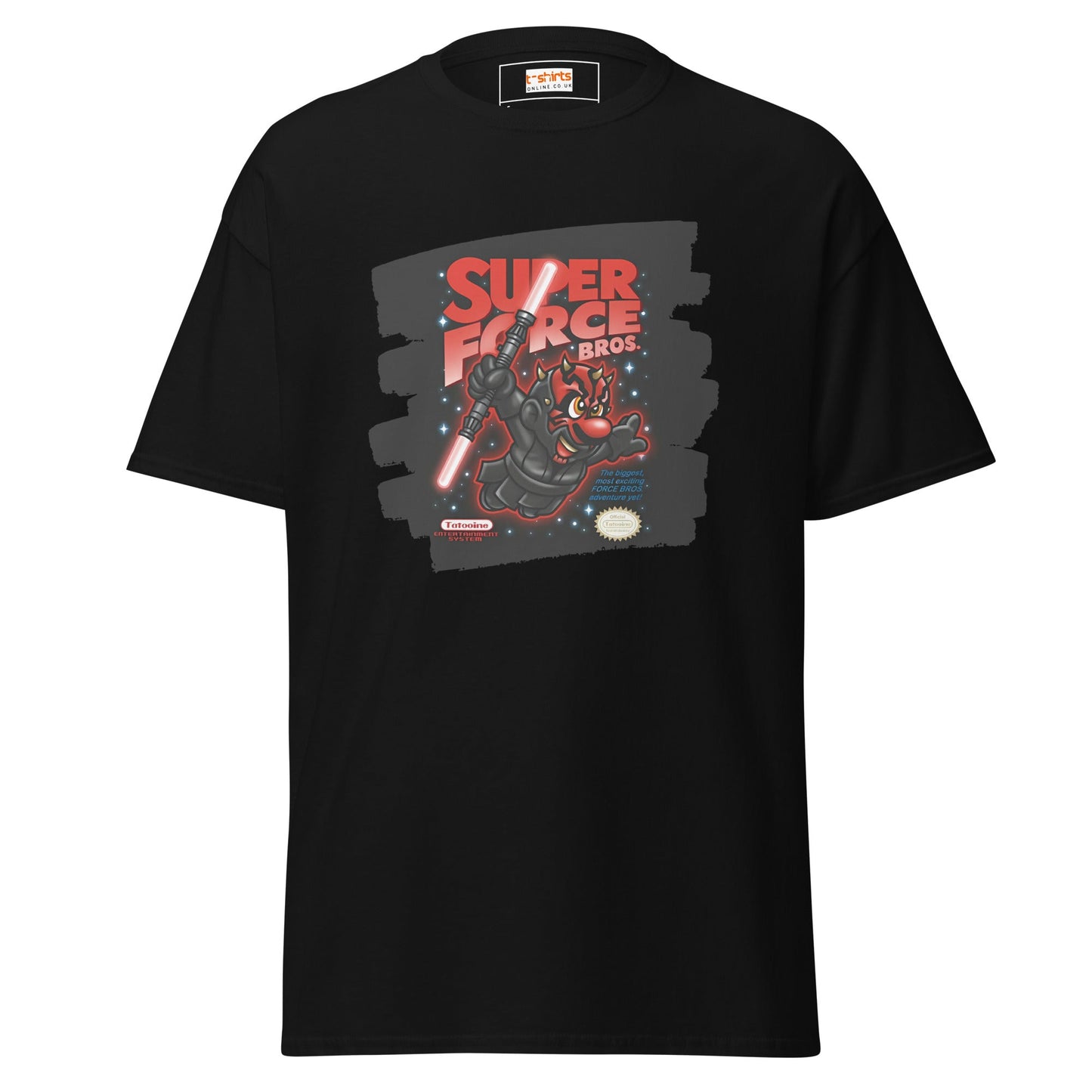 Super Force Bros | Movie Gaming T-Shirt - Black - T-Shirts Online