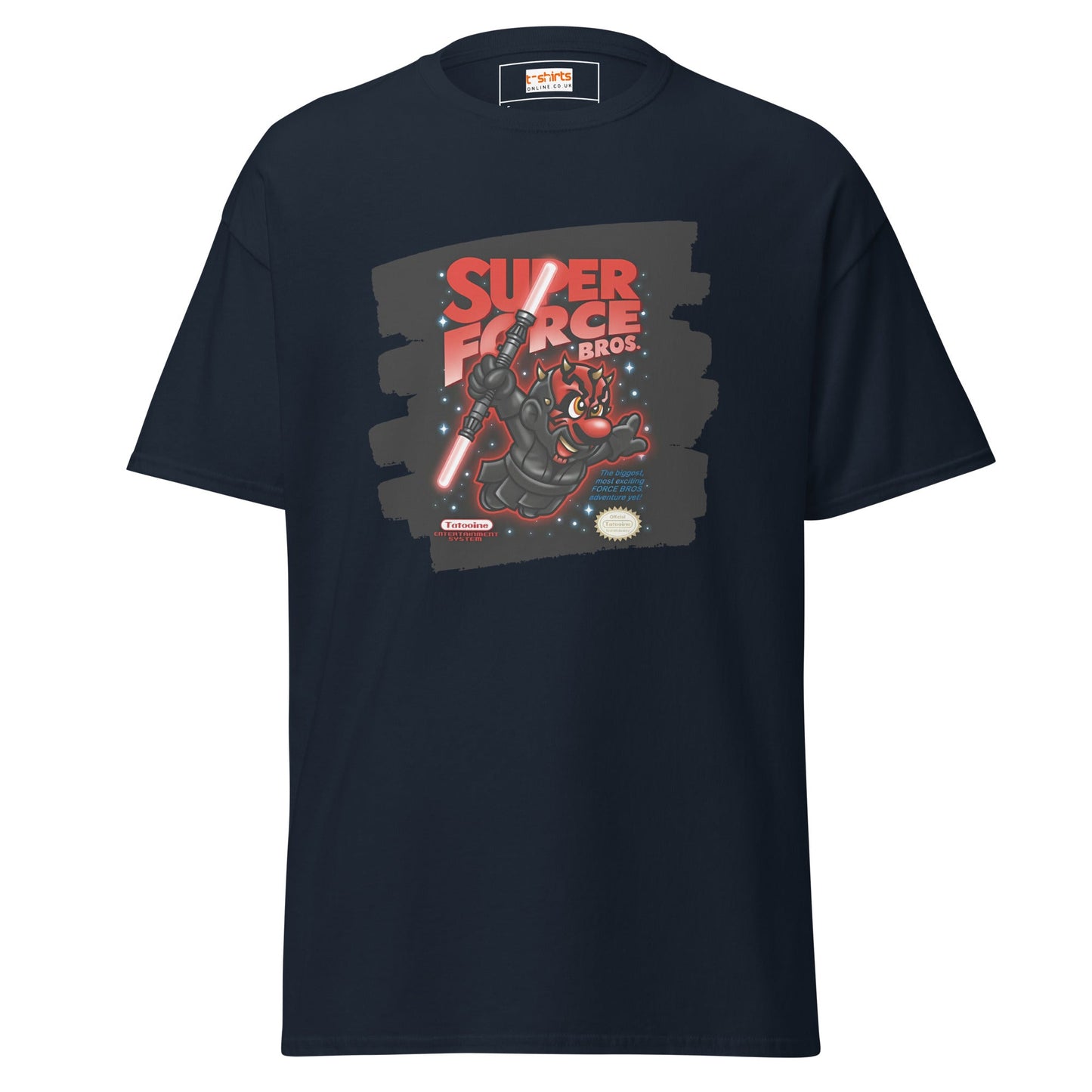 Super Force Bros | Movie Gaming T-Shirt - Navy - T-Shirts Online