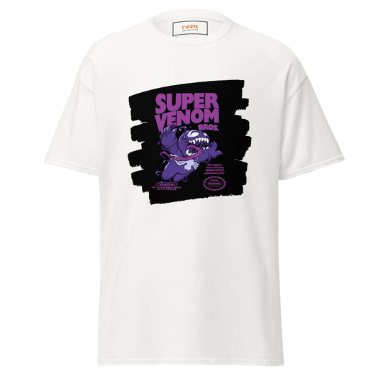 Super Venom Bros | Movie T-Shirt - White - T-Shirts Online