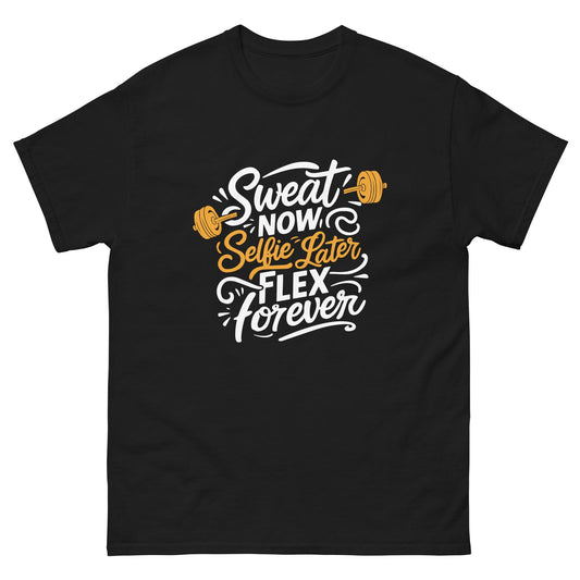 Sweat Now | Unisex Classic tee - Black - T-Shirts Online