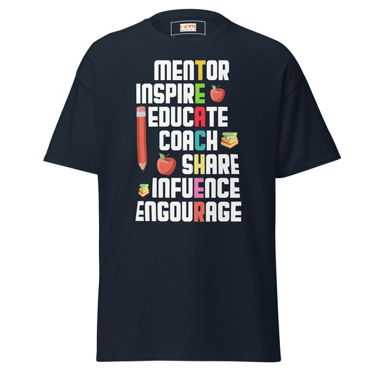 Teachers Day | Teacher T-Shirt - Navy - T-Shirts Online