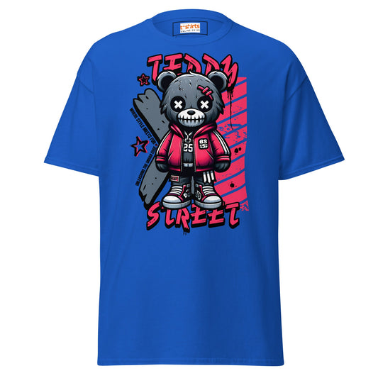 Teddy Voodoo Doll T-Shirt | Graphic Bold Tee - Royal - T-Shirts Online
