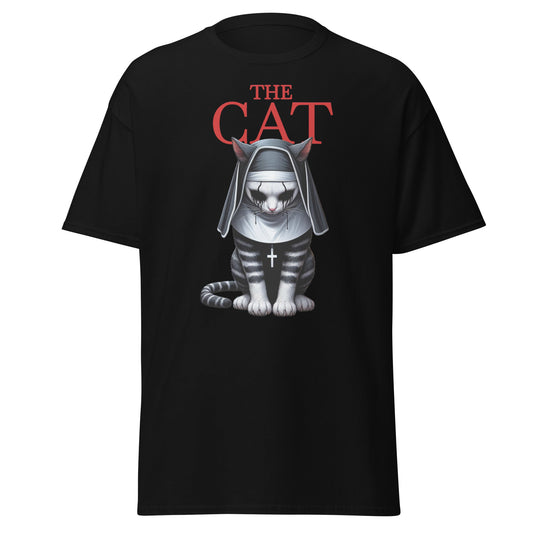 The Cat (Nun Horror) t-shirt - Black - T-Shirts Online