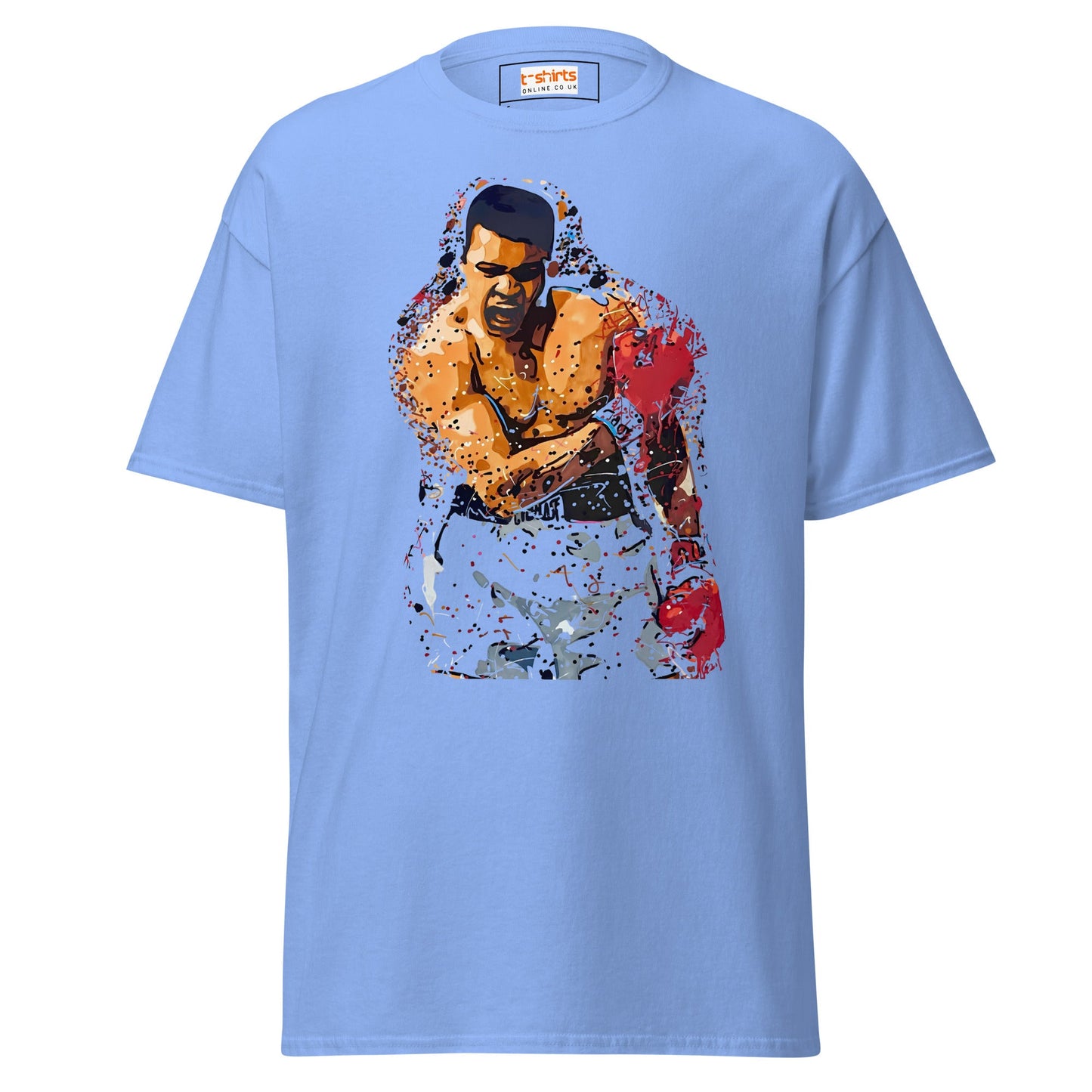 The Greatest | Ali Inspired Boxing T-Shirts - Carolina Blue - T-Shirts Online