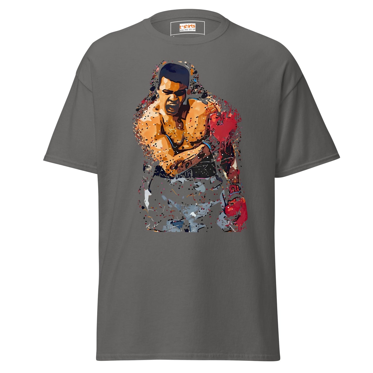 The Greatest | Ali Inspired Boxing T-Shirts - Charcoal - T-Shirts Online