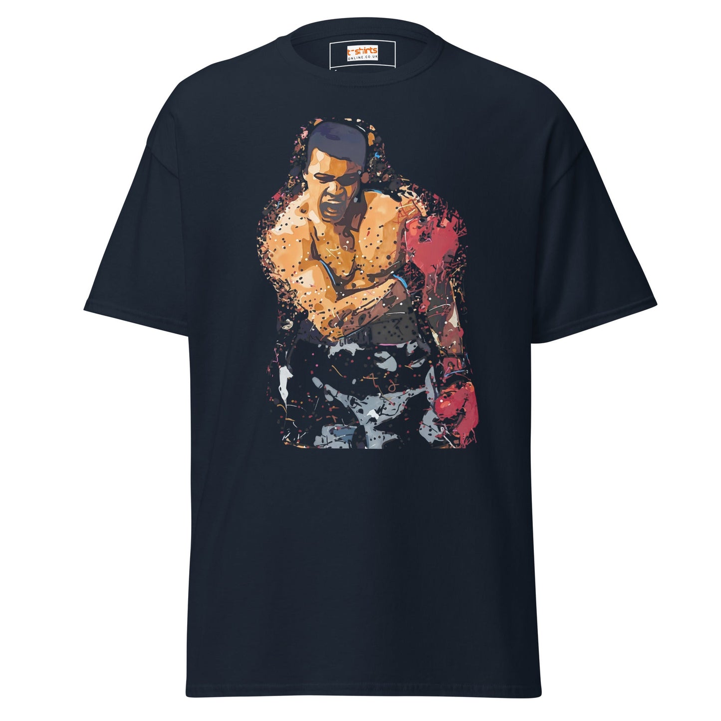 The Greatest | Ali Inspired Boxing T-Shirts - Navy - T-Shirts Online