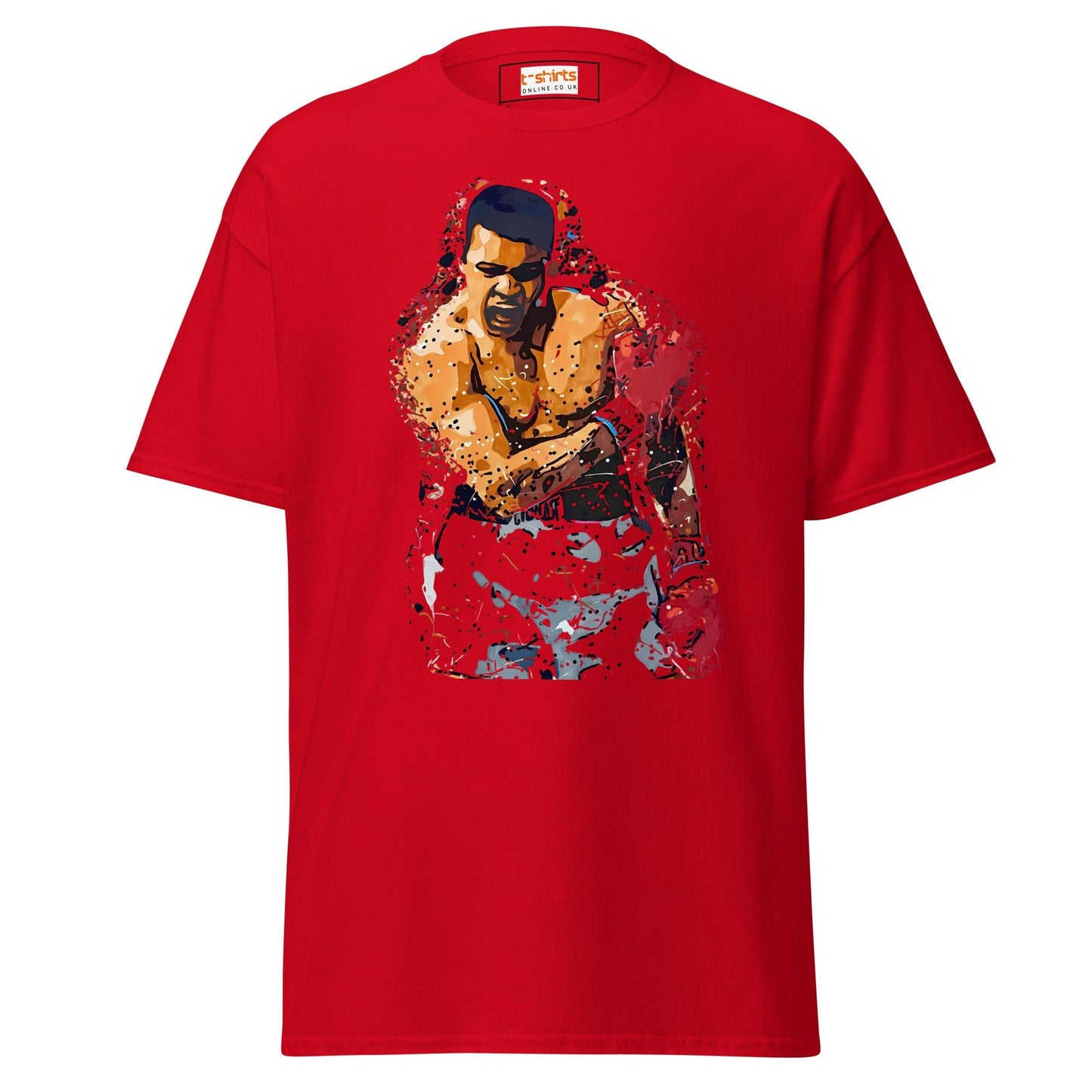 The Greatest | Ali Inspired Boxing T-Shirts - Red - T-Shirts Online