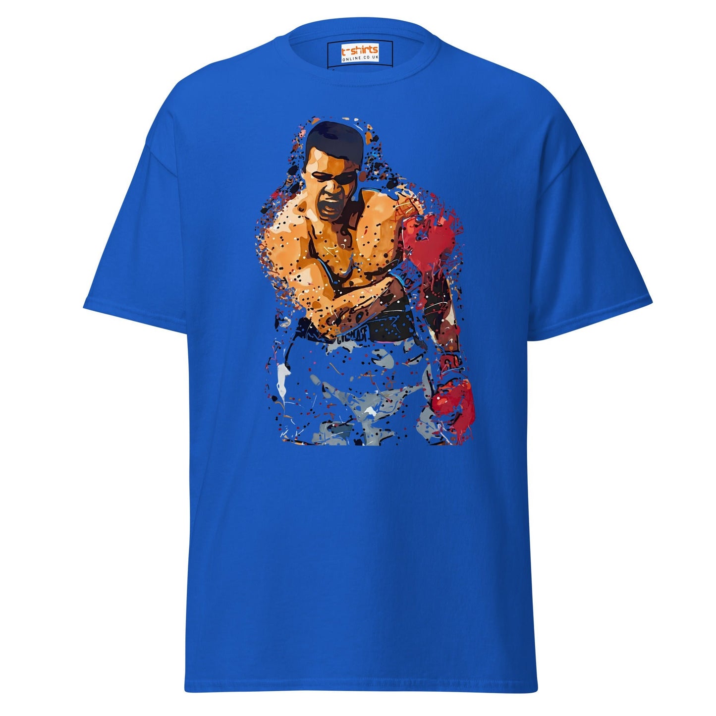 The Greatest | Ali Inspired Boxing T-Shirts - Royal - T-Shirts Online