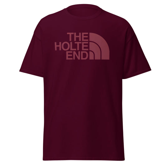 The Holte End Parody T-Shirt | Villa Fan Terrace Wear - Maroon - T-Shirts Online