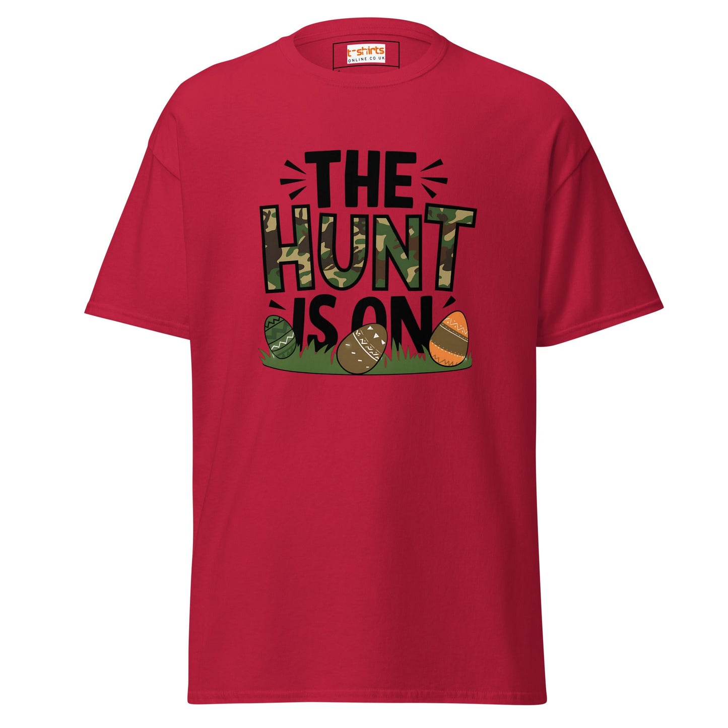The Hunt is On | Easter T-Shirt - Cardinal - T-Shirts Online