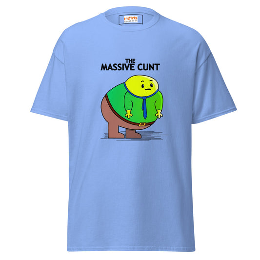 The Massive C#nt | Mr Men Inspired T-Shirt - Carolina Blue - T-Shirts Online