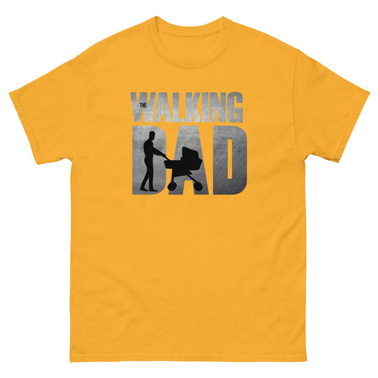 The Walking Dad | Father's Day T-Shirt - Gold - T-Shirts Online