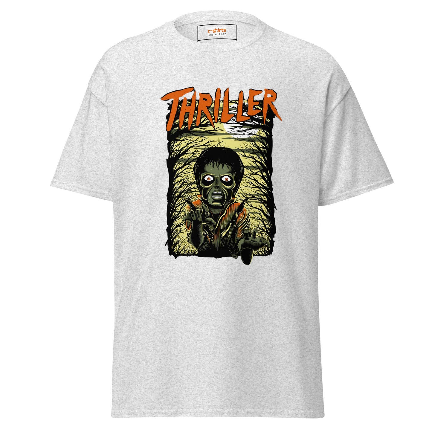 Thriller Inspired T-Shirt | Music T-Shirt - Ash - T-Shirts Online
