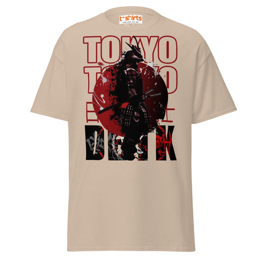Tokyo Samurai T-Shirt - Sand - T-Shirts Online