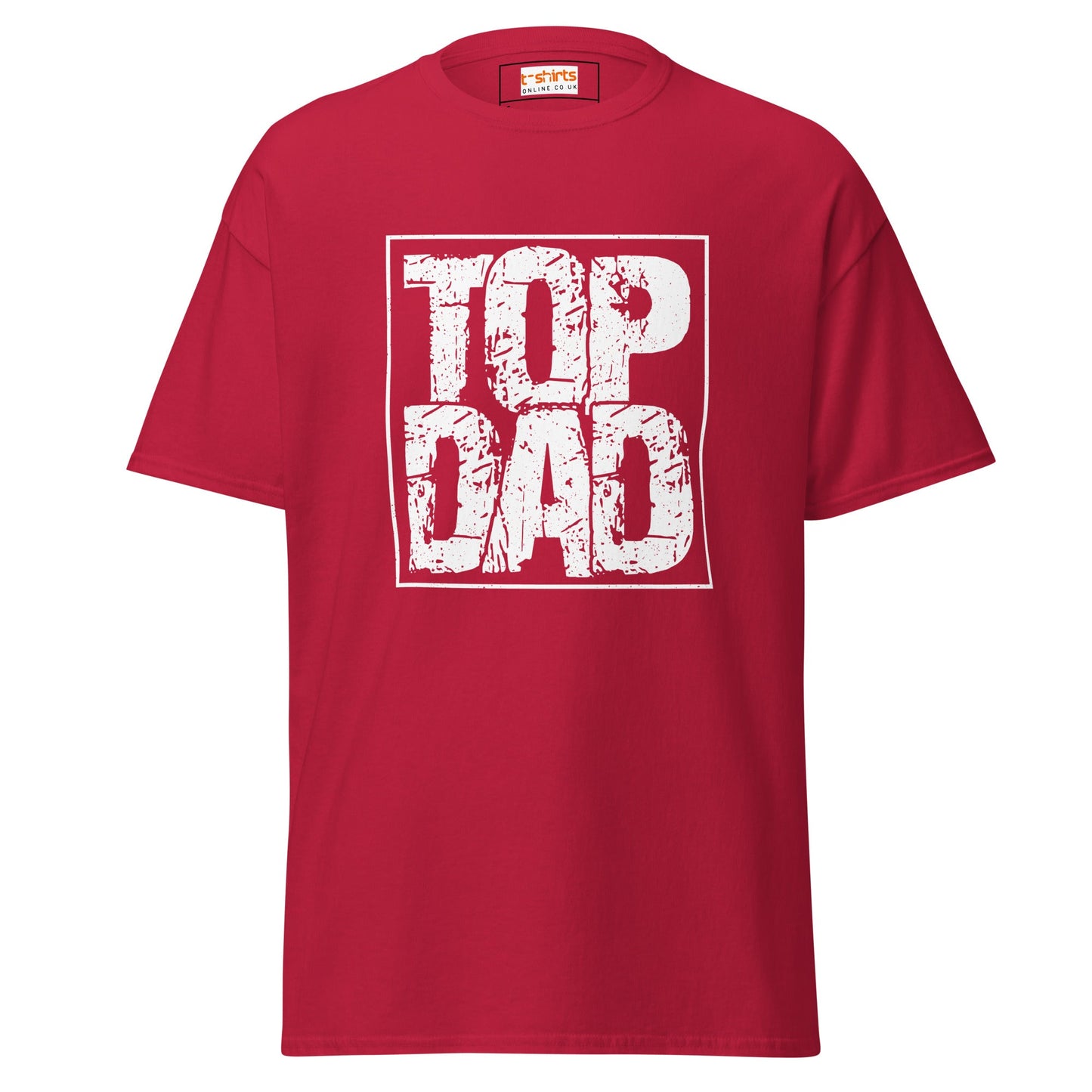 Top Dad | Father's Day T-Shirt - Cardinal - T-Shirts Online