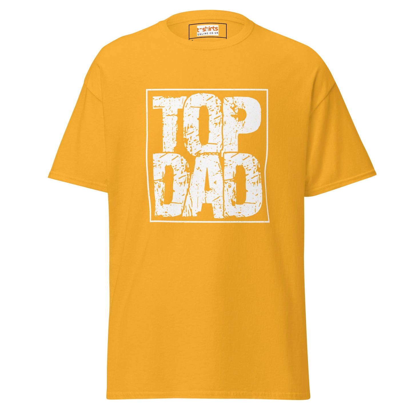 Top Dad | Father's Day T-Shirt - Gold - T-Shirts Online