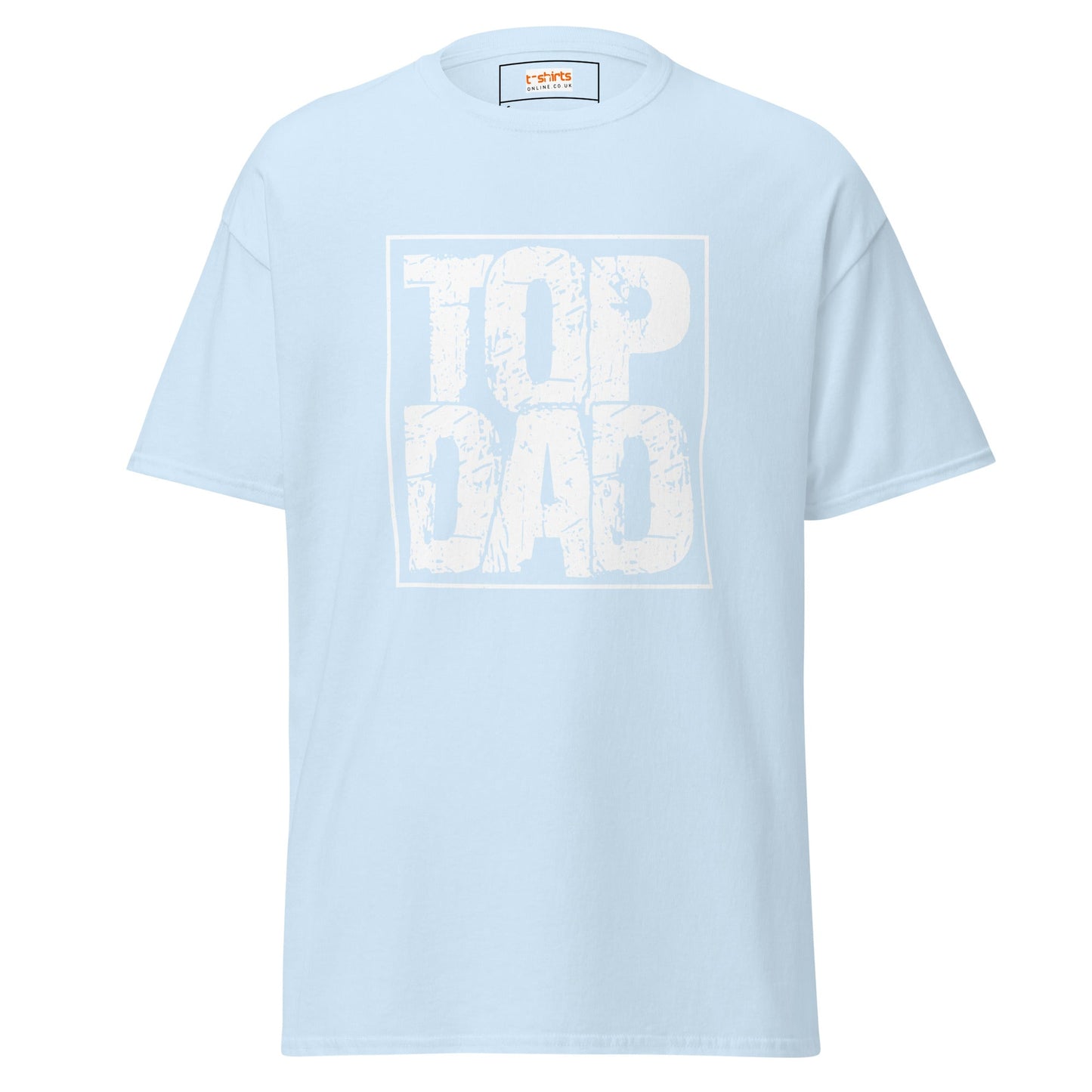 Top Dad | Father's Day T-Shirt - Light Blue - T-Shirts Online