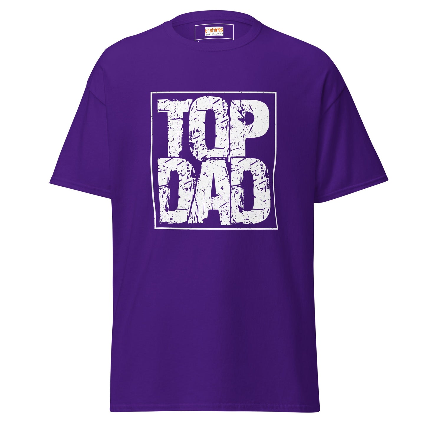 Top Dad | Father's Day T-Shirt - Purple - T-Shirts Online