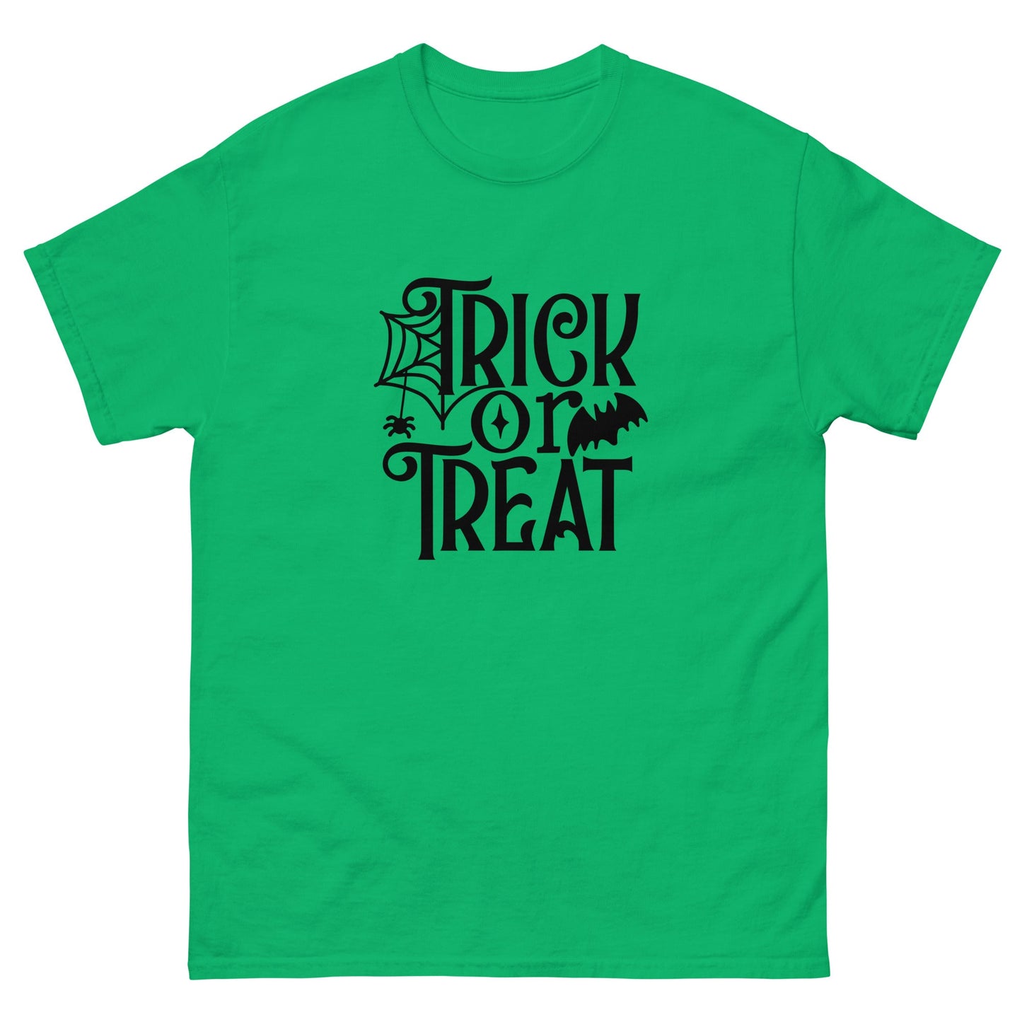 Trick or Treat | Halloween T-Shirt - Irish Green - T-Shirts Online