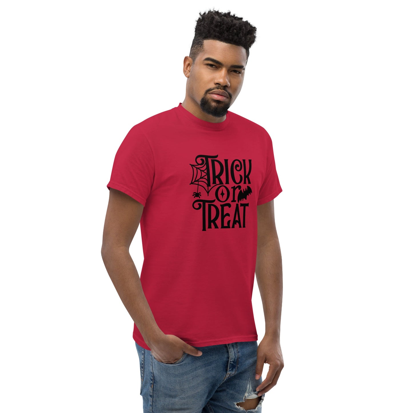 Trick or Treat | Halloween T-Shirt - Cardinal - T-Shirts Online