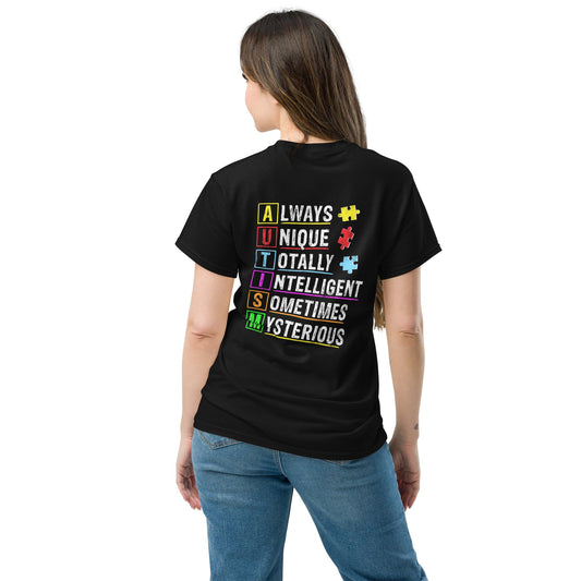 Understand Autism | Autism T-Shirt - Black - T-Shirts Online
