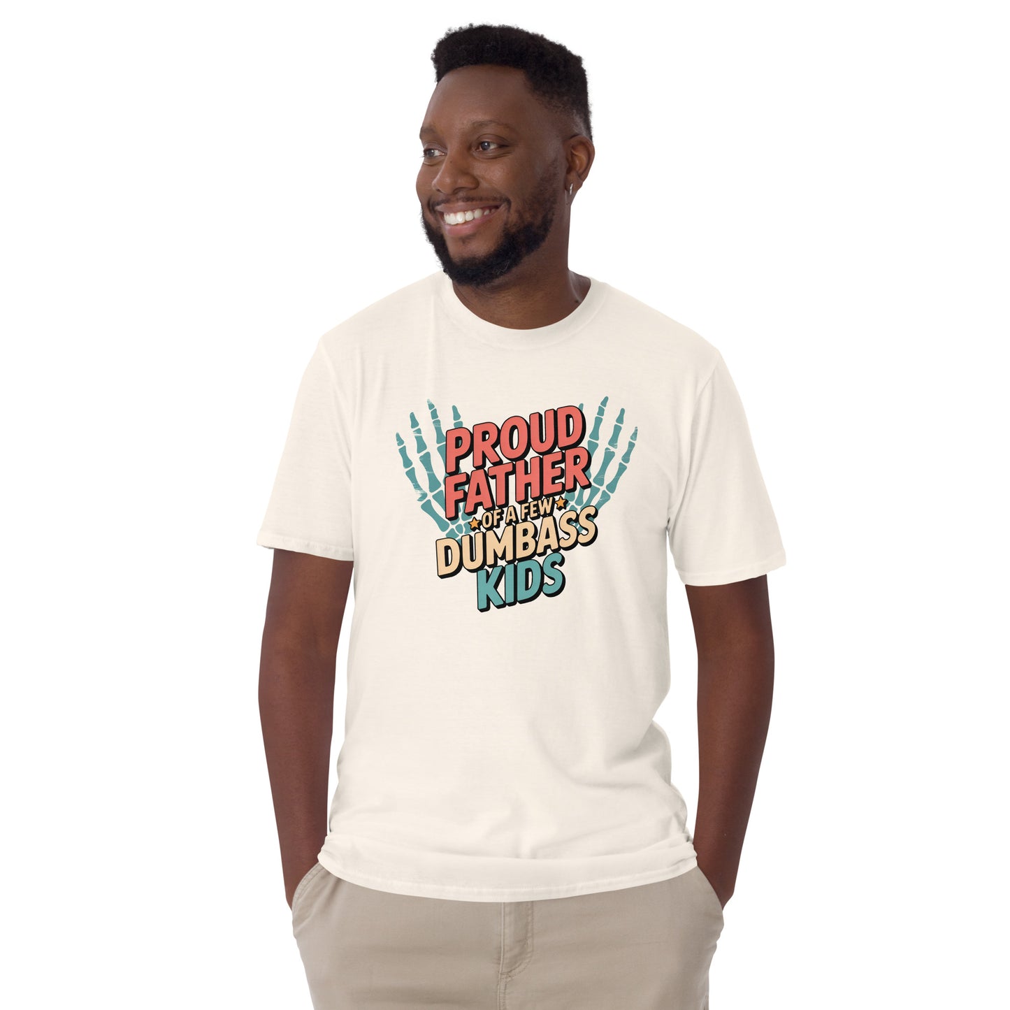 Proud Father of D#mbass Kids T-Shirt - Color - T-Shirts Online