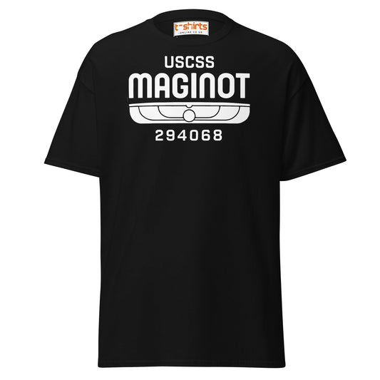 USCSS Maginot T-Shirt - Black - T-Shirts Online