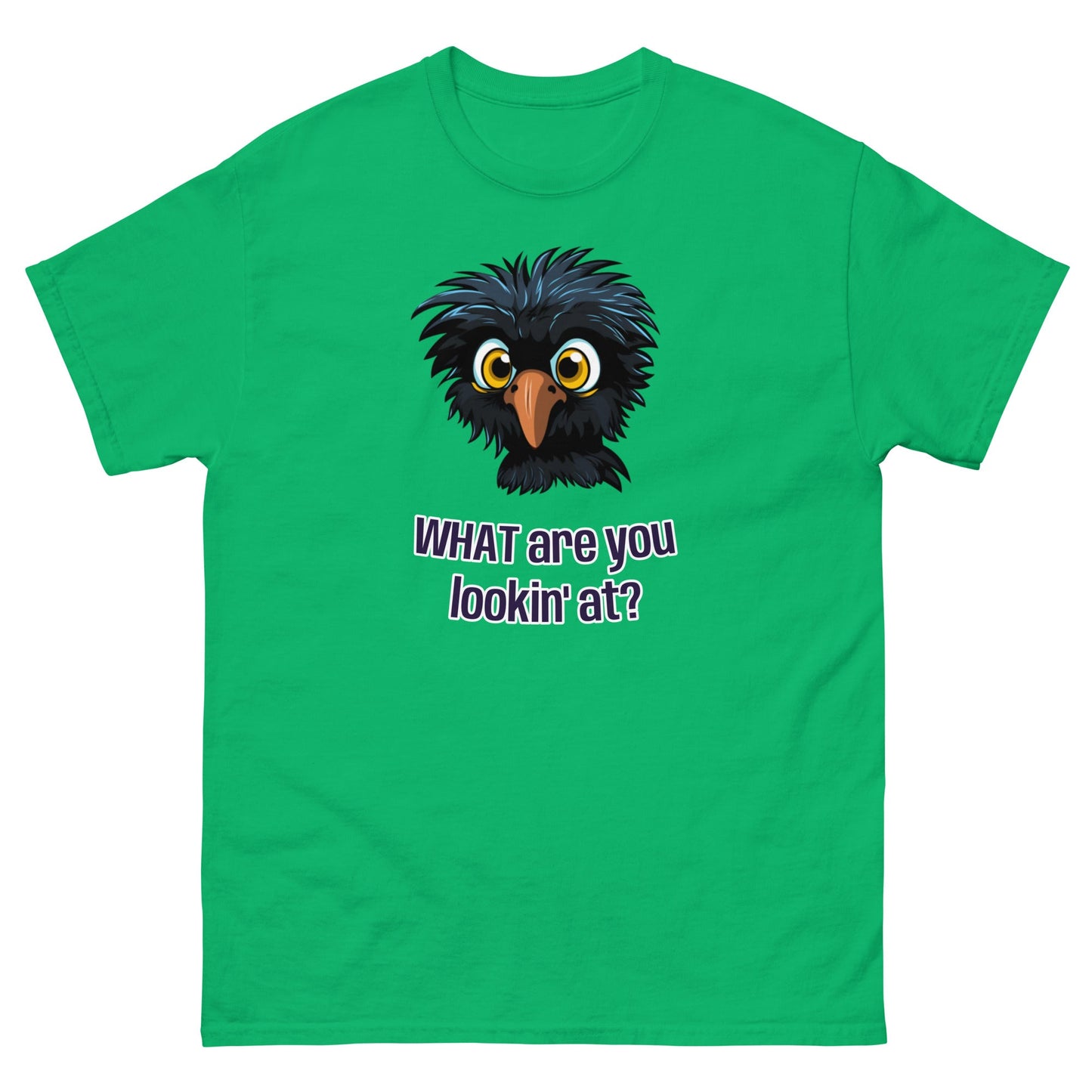 WHAT you Lookin' at | Men's classic tee - Irish Green - T-Shirts Online