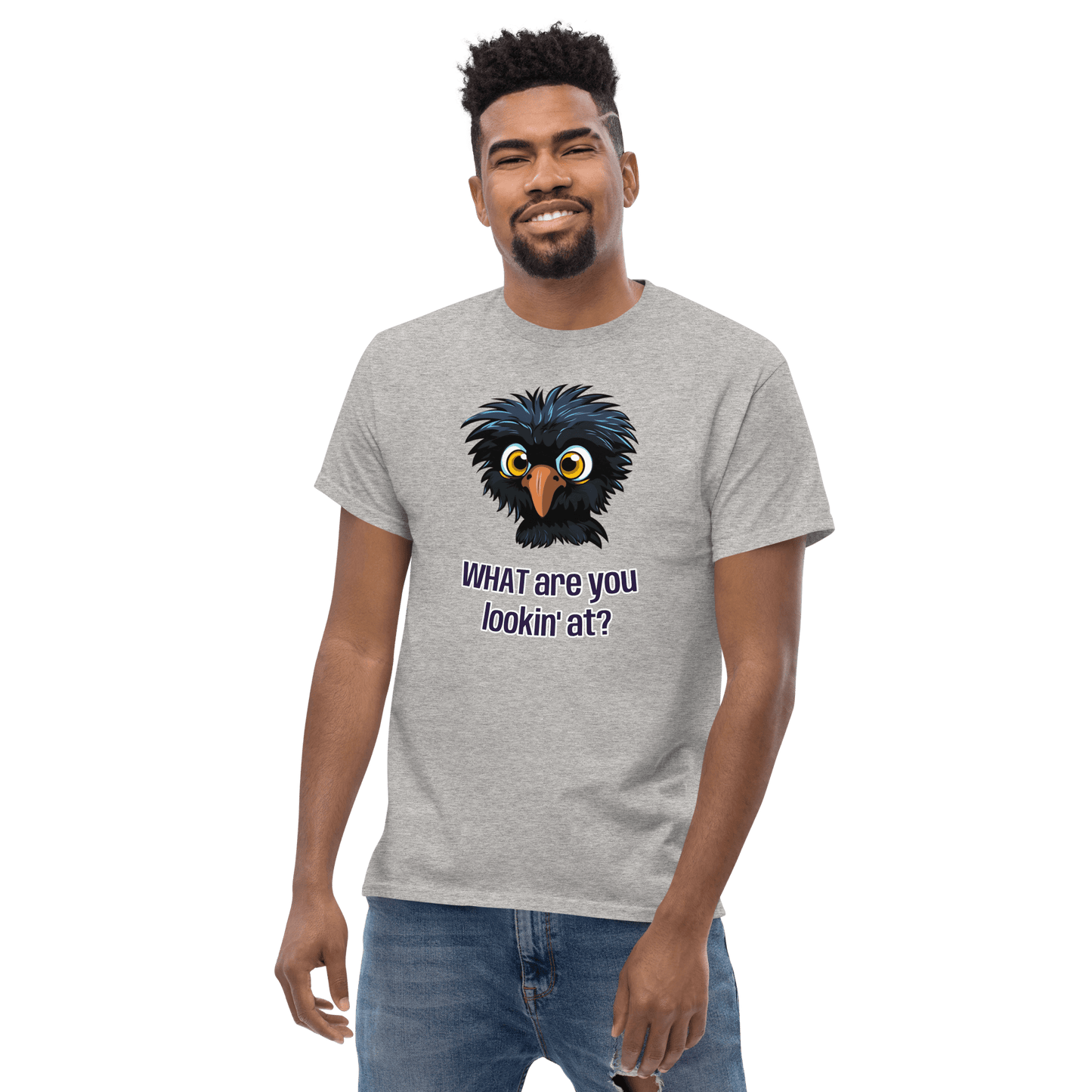 WHAT you Lookin' at | Men's classic tee - Ash - T-Shirts Online