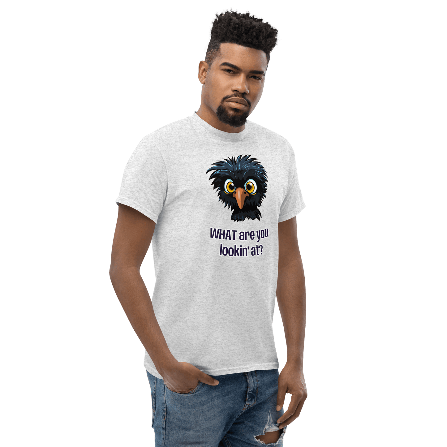 WHAT you Lookin' at | Men's classic tee - Ash - T-Shirts Online