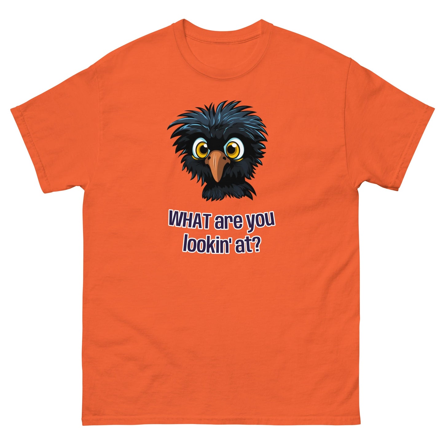 WHAT you Lookin' at | Men's classic tee - Orange - T-Shirts Online